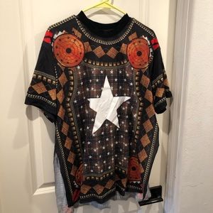 GIVENCHY star t shirt